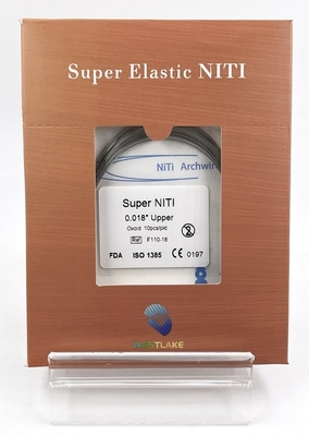 satın al Süper Elastik Ortodontik NiTi Archwire Dental Malzemeler için Yuvarlak ve Düzgen online manufacture