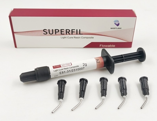 Diş Doldurma Malzemesi Superfil Nano Hibrit Akışkan Hafif Tıkanma Kompozit reçine