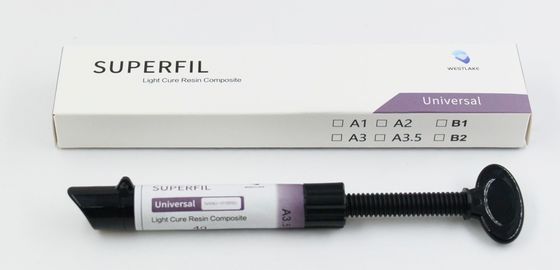 Superfil Nano Hibrit Diş Doldurma Malzemesi Evrensel Kompozit reçine Işık Tedavisi