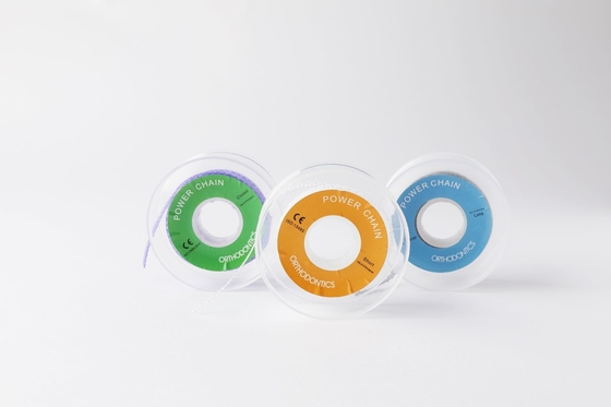 15 Feet/Roll Dental Ortodontik Elastik Ürünler Ortho Power Chain